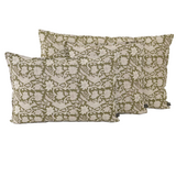 Haomy Jaipur Cushion - 45cm x 45cm - Khaki