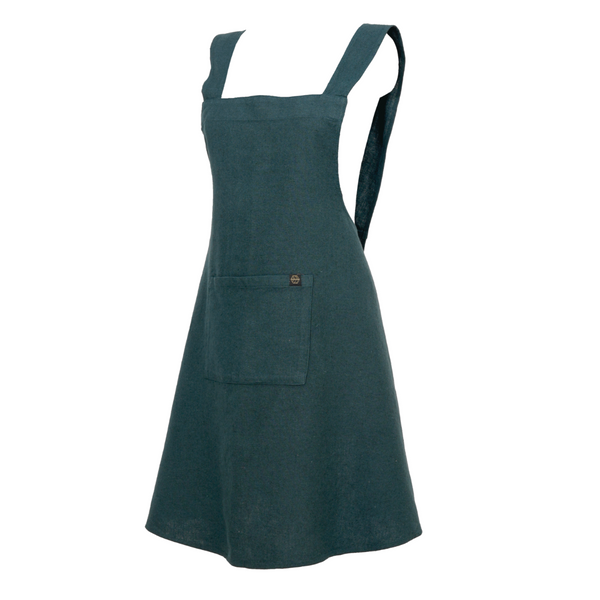 Haomy Osani Apron - Bleu de Prusse