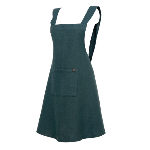 Haomy Osani Apron - Bleu de Prusse