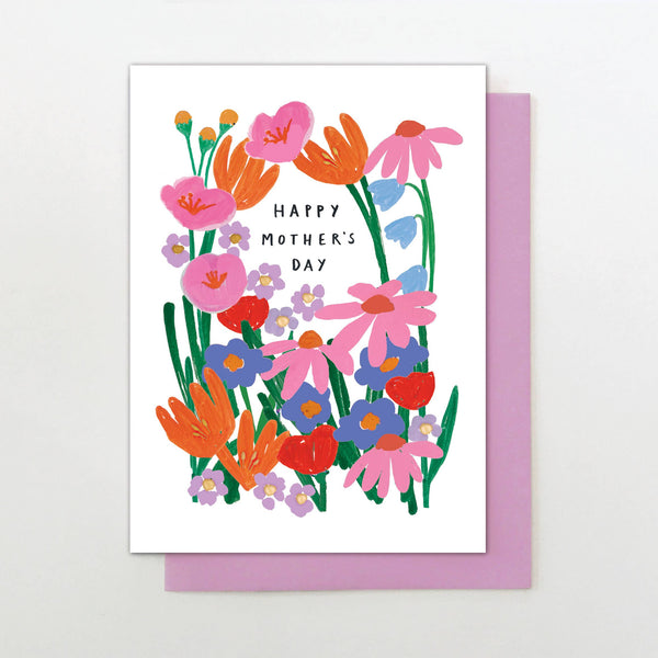 Happy Mother's Day Flowers Card