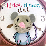 Hickory Dickory Dock (Finger Puppet Nursery Rhyme Board Book with Mouse puppet for ages 0 and up)
