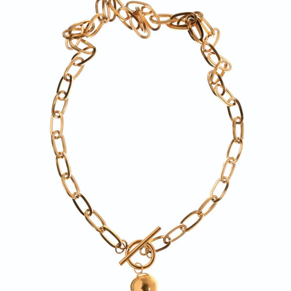 Hot Tomato - Ball & Chain Fob Pendant