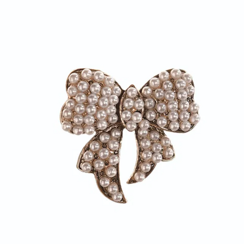 Hot Tomato Beau Bow Pin