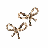 Hot Tomato Bonnie Bows - Gold