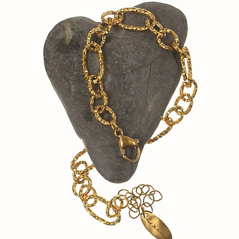 Hot Tomato Figaro Style Chain Link Bracelet 
