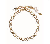 Hot Tomato Lovely Linked In Bracelet - Gold