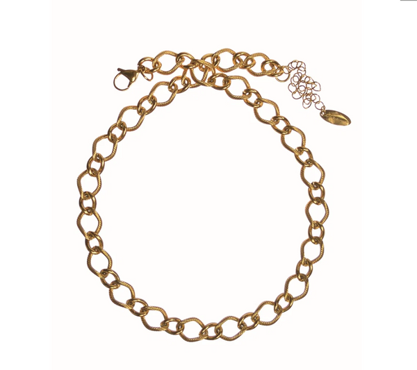 Hot Tomato Lovely Linked In Bracelet - Gold