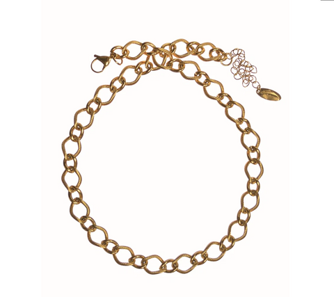 Hot Tomato Lovely Linked In Bracelet - Gold