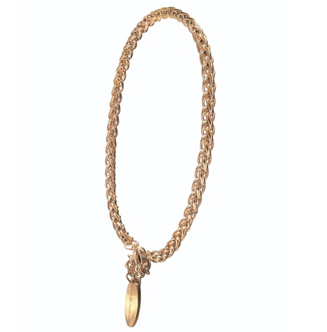  Hot Tomato Rope Chain Bracelet Gold