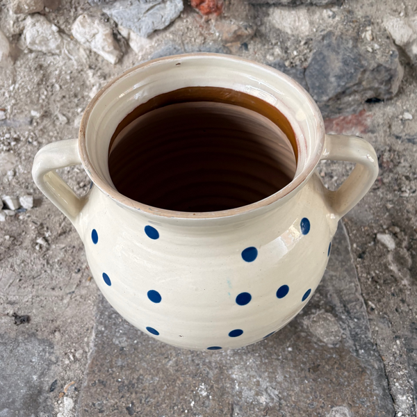 Hungarian Decorative Spotty Pots