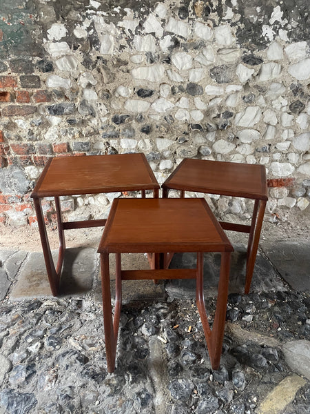 Mid Century Teak Nest of Tables