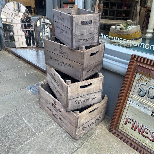 Wooden Guinness Crates