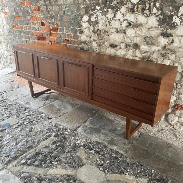 Mid Century Teak Sideboard by Stonehillui