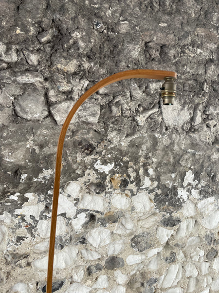 Mid Century Teak Standard Lamp