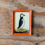 Vintage Glass Framed Paintings Bird - Extra Small