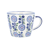 Gisela Graham Navy Bellis Daisy Mug