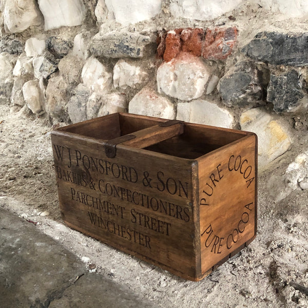 Vintage Style W J Ponsford Storage Box - Medium