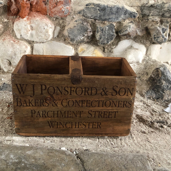 Vintage Style W J Ponsford Storage Box - Medium