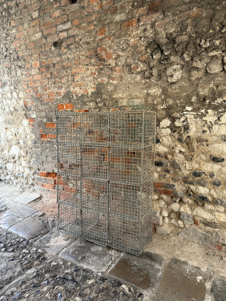 Vintage Mesh Cupboard