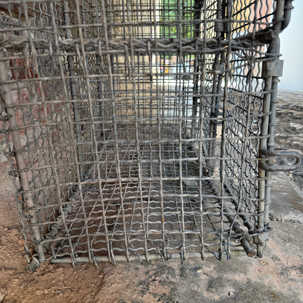 Vintage Mesh Cupboard