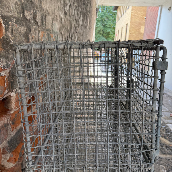 Vintage Mesh Cupboard