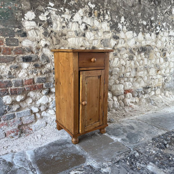 Vintage Pine Pot Cupboard