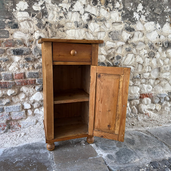 Vintage Pine Pot Cupboard