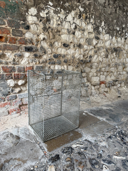 Vintage Mesh Storage Box