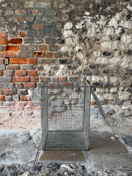 Vintage Mesh Storage Box