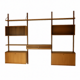 Danish Mid-Century Teak Cado Wall Unit by Poul Cadovius