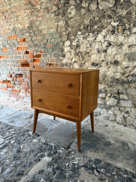 Small Mid Century Chest of Drawers by Herbert Gibbs