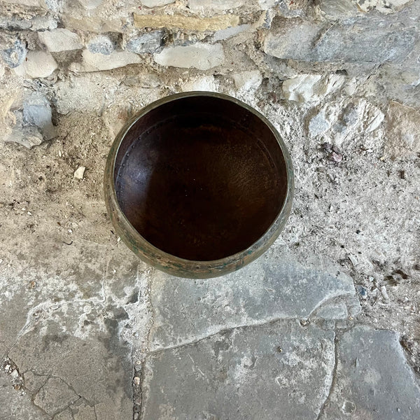 Vintage Metal/Riveted Bowl