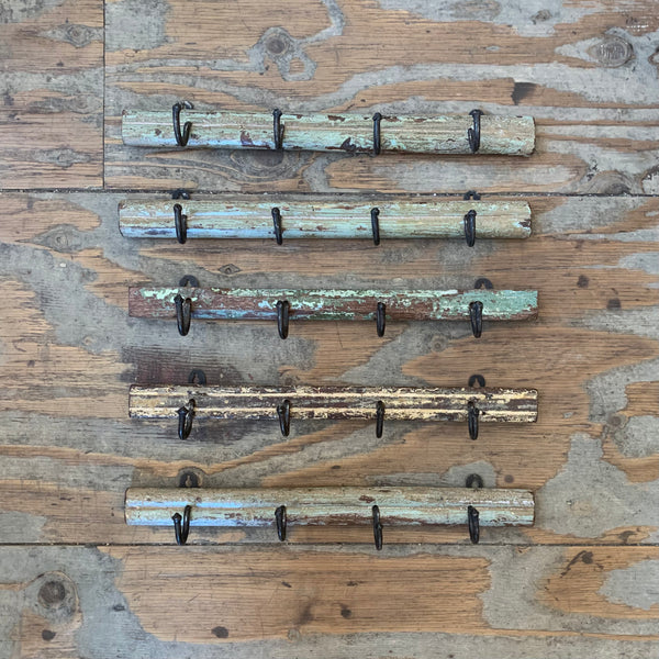 Set of 4 Thin Vintage Hooks