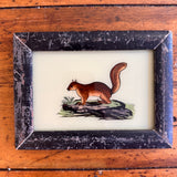 Vintage Glass Framed Painting - Small