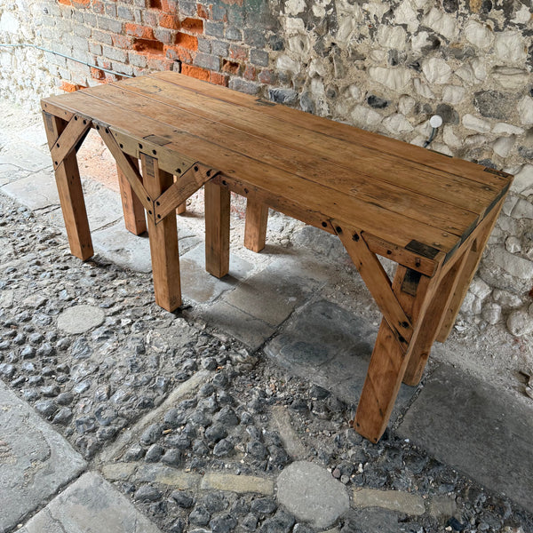 French Antique Rustic Table