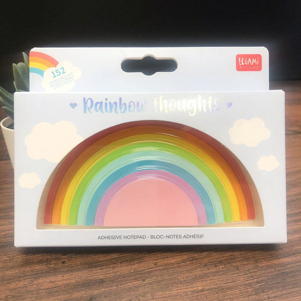 Legami Rainbow Thoughts - Adhesive Notepad
