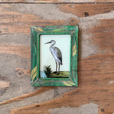 Vintage Glass Framed Paintings Birds - Extra Small