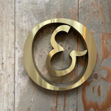Vintage Gold Letters - Large
