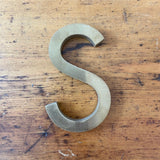 Vintage Uppercase Gold Letters - Medium