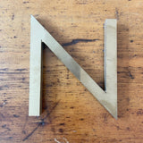 Vintage Uppercase Gold Letters - Medium