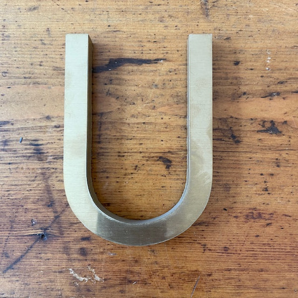 Vintage Uppercase Gold Letters - Medium