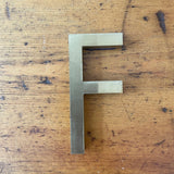 Vintage Uppercase Gold Letters - Medium
