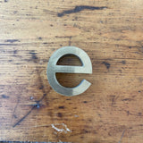 Vintage Lowercase Gold Letters - Small