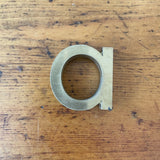 Vintage Lowercase Gold Letters - Small