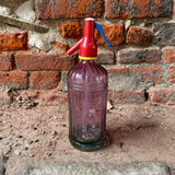 Coloured Glass Vintage Soda Syphons