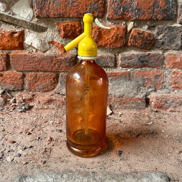 Coloured Glass Vintage Soda Syphons