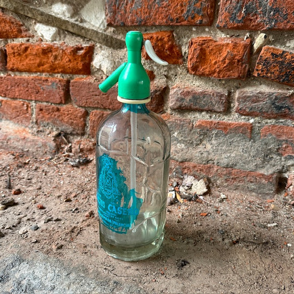 Coloured Glass Vintage Soda Syphons