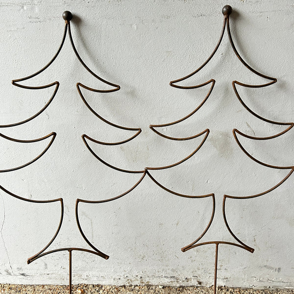 Metal Galvanised Tree