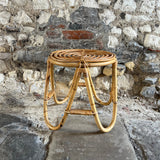 Retro 
Bamboo Footstool