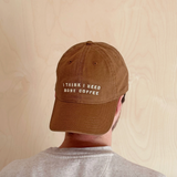 I Think I Need More Coffee - Cotton Baseball Cap backawards